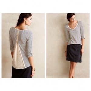Anthropologie Meadow Rue striped T-shirt medium